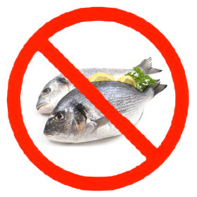 Menú Sin Pescado