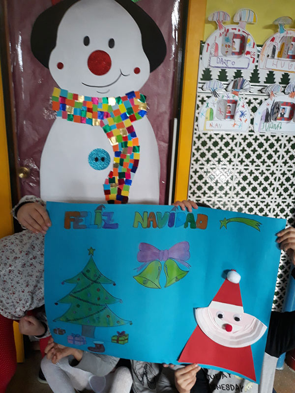 Mural Navidad CEIP Francisco de Quevedo 2017 3