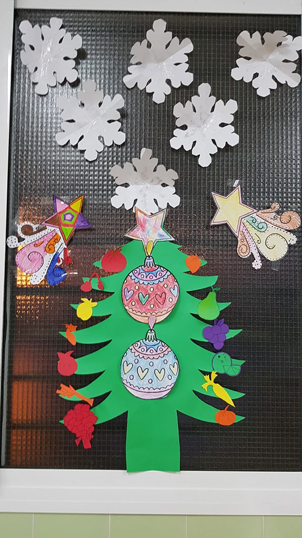 Decoraciones Navideñas en CEIP San Pedro 2018